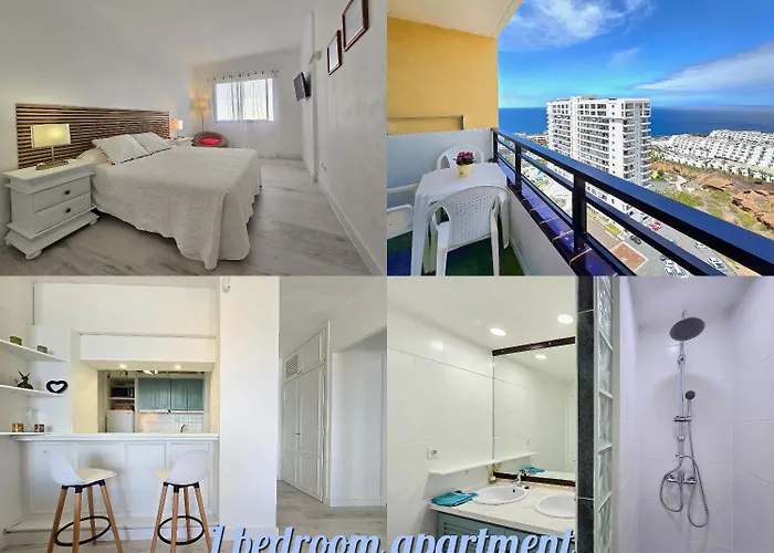 Panoramic In Club Paraiso Ocean View Lägenhet Costa Adeje (Tenerife)